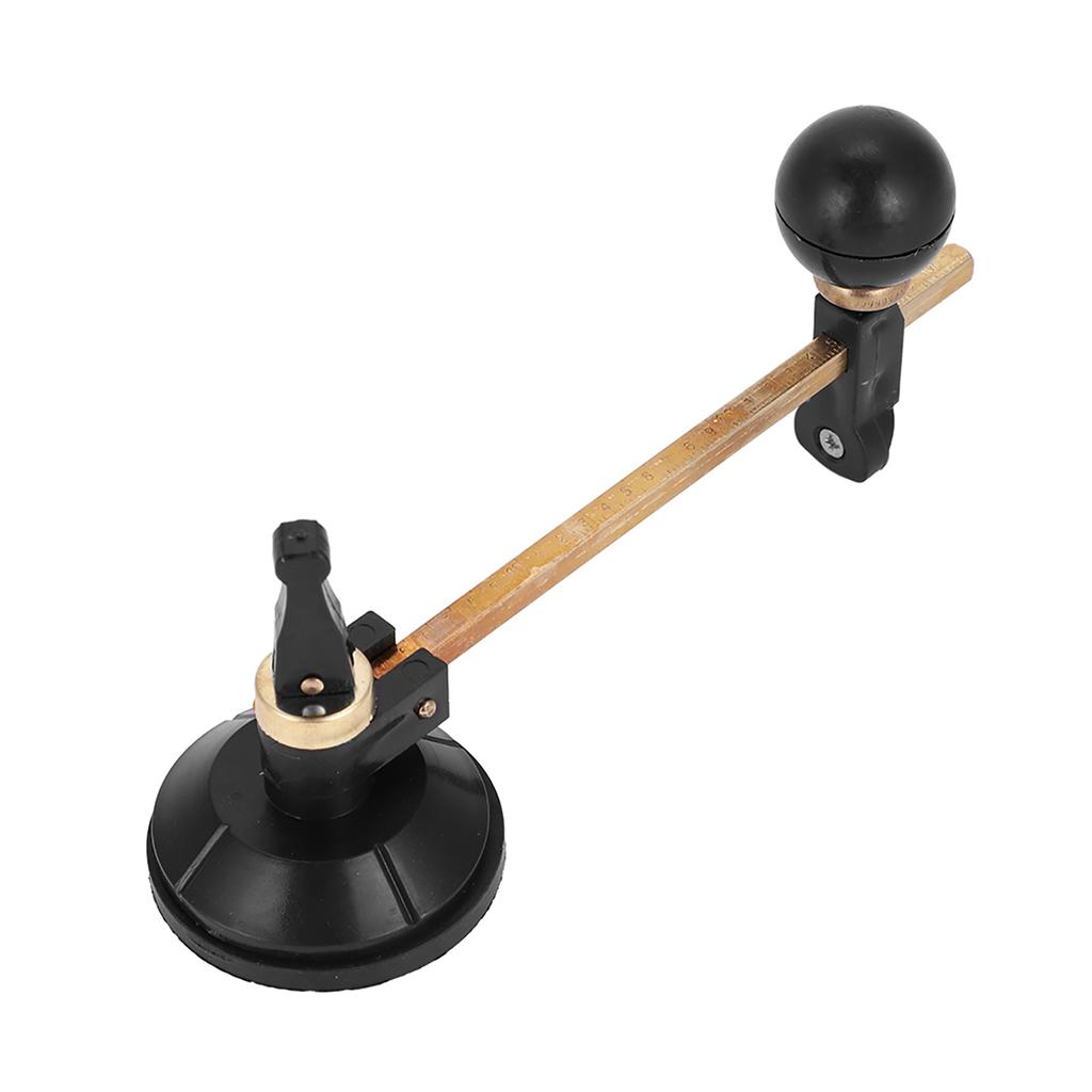 Glass Cutter 6 Wheel Circular Cutting Cutter with Suction Cup (#1)