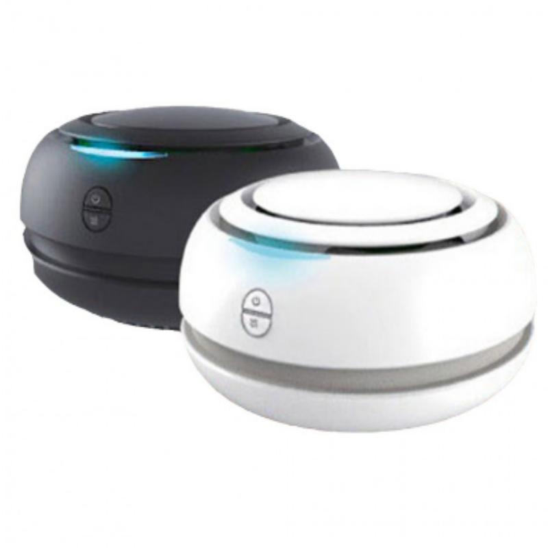 USB Air Purifier 5V Car & Room Ionizer Compact White