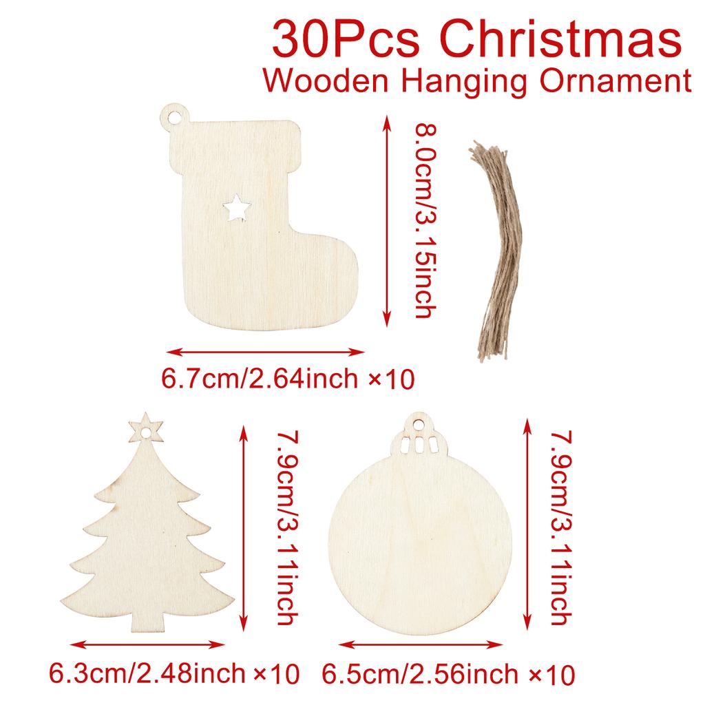 Christmas Wooden Pendant Navidad Natal Noel Tree Faceless Doll Hanging Ornament Christmas Decoration For Home 2026 New Year 2026
