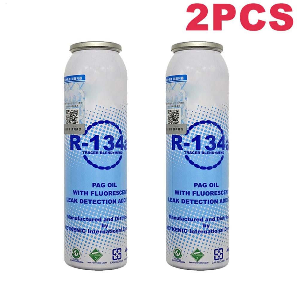 R134a Refrigerant Leak Repair Agent Strong Car Air Conditioner Oil Fluorescent Detection Repair Agent Plugging Agent Leak R 134a