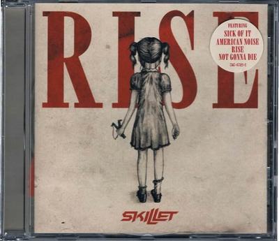 CD SKILLET Rise 7567873222 Atlantic 2013 Europa Rock Usado