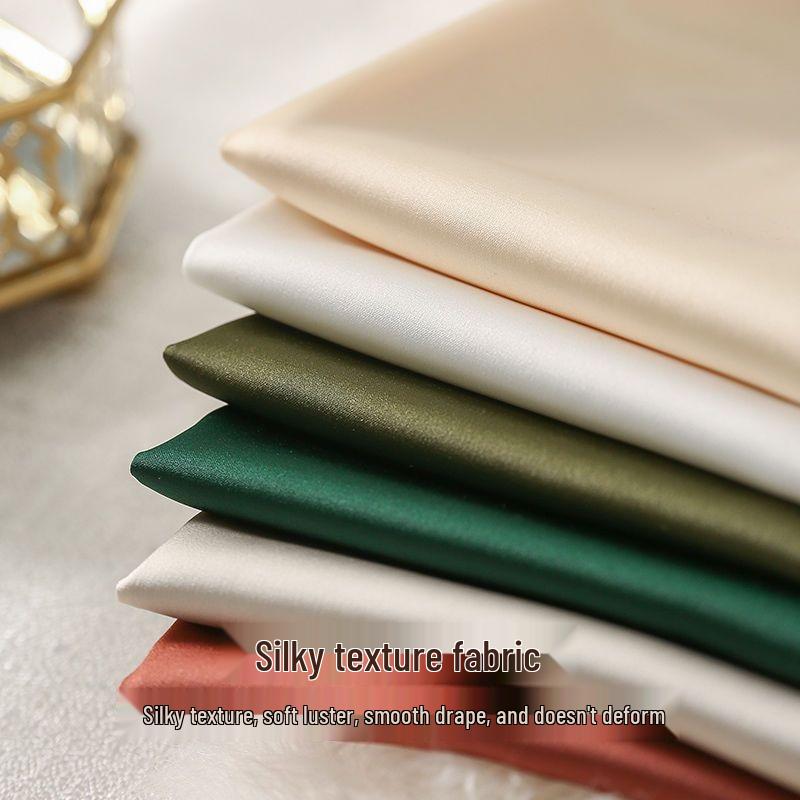 2025 Women's Plus Size White Satin Camisole: Elegant Faux Silk Back Detail