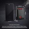 Carbon Fiber RFID Card Holder: Multi-Card Slots, Money Clip, Coin Purse, and Microfiber Leather Credit Card Sleeve for Men.