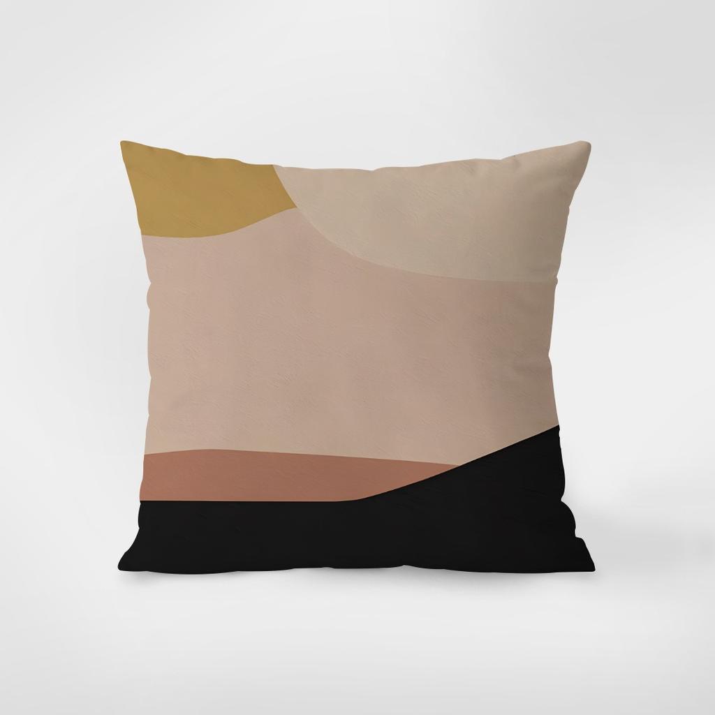 Retro Simple Decorative Pillowcase Bedroom Living Room Square Cushion Pillowcase