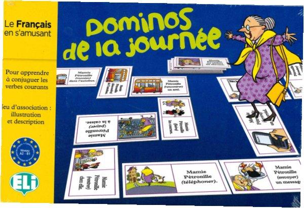 The French Les Dominos De La Journee. Language Game. ELI & ET TOI