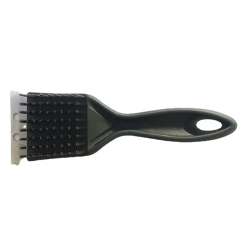 1pc Grill Cleaner Portable Deep Cleaning Steel Brush Plastic Handle BBQ Cleaning Brush BBQ Accessories Kitchen Gadgets