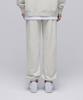 MUSINSA STANDARD Pin Tuck Wide Sweatpants [Oatmeal]