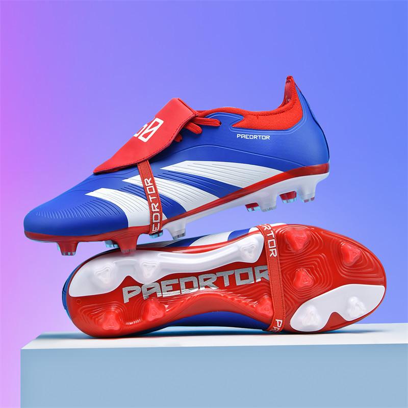 Flip Tongue Series 2025 New Seamless Craft AG Long Nail Football Shoes Youth TF Broken Nail Football Shoes