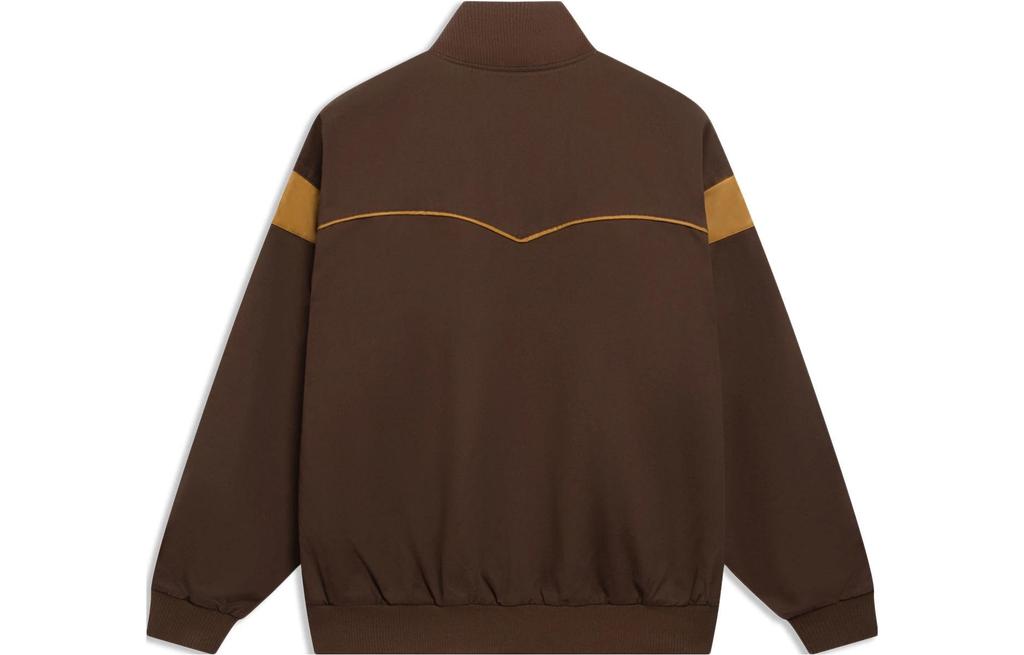 Li Ning Jackets Men's Earth Umber Group V Neck Moderate Other AFDT155-1