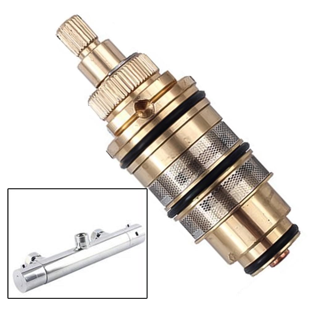 Brass Valve Built-in Thermal Components Safety Override Knob