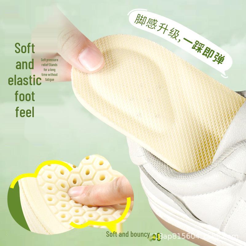 Men's and Women's Antibacterial Deodorant Insoles - Sweat-Absorbent, Shock-Absorbing & Comfortable for Summer Sports