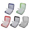 CD DVD Case Plastic Zipper Bag Compact Disc Organizer Square Mini Storage Case for Movie Lovers