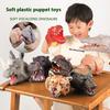 1 Piece T-Rex Dinosaur World Animal Model Action Figures Collection Soft Toys Hand Puppets Dinosaur Head Model Toy For Kids Gift