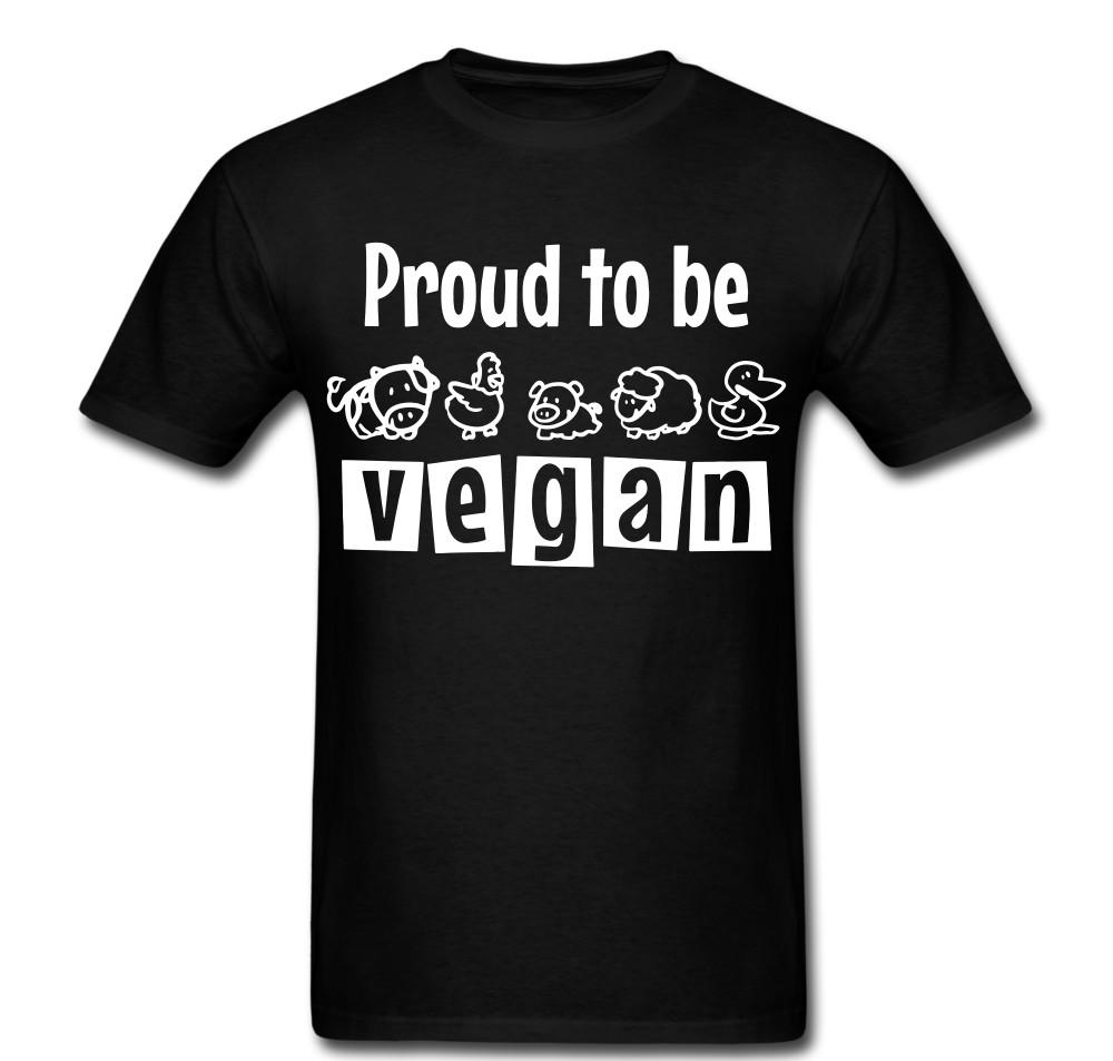 

prowd to be vegan green vegetarian veggies fruits T shirt Unisex Tee 3XL