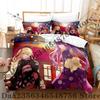 Anime Fischl 3Pcs Bedding Set 3D Print Duvet Cover Pillowcase Soft Bed Linen Single Twin Queen King Size Home Textile