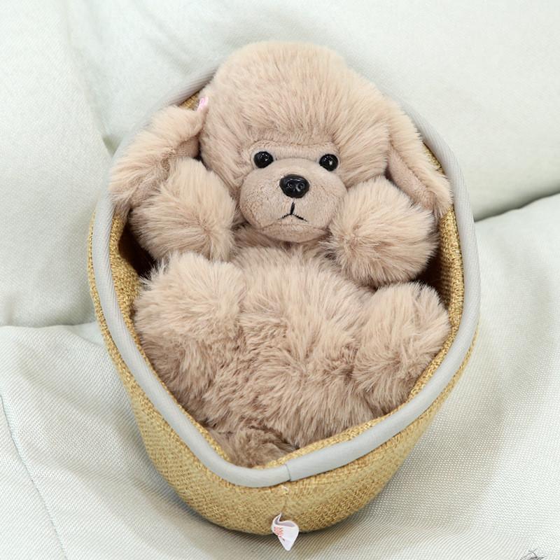 Süßes Waschbär-Stofftier Panda Kuscheltier Puppe Weiches Kreatives Geschenk für Hundebett
