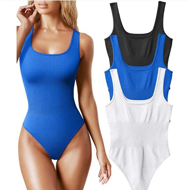 Summer Women's U-Neck Sleeveless Vest Tights