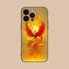Luxus Phönix Handyhülle für iPhone 17 16 15 14 13 12 11 X XR XS 8 7 Air Pro Max Plus Mini Bunte Hülle Hübsch