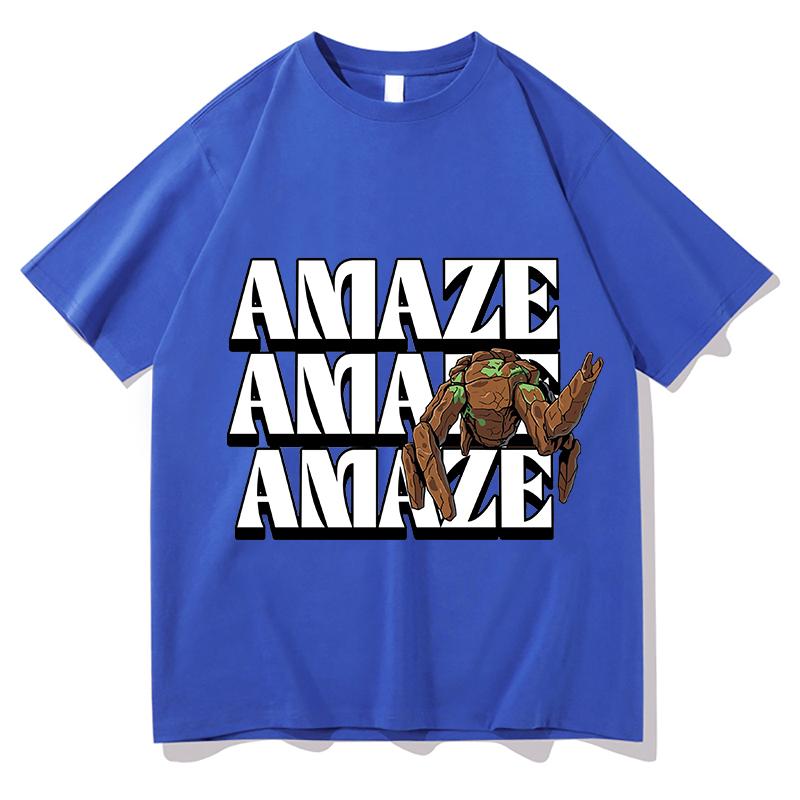 2026 Unisexs Unisexs Amaze Amaze Amaze Letter Tshirt Unisex Fashion Casual Long Sleeve Tshirt Aesthetic Top Tees Harajuku Clothes