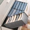 1PC Pants And Clothes Storage Artefact Box For Jeans Division Organizer Bag Clothing Separator Basket