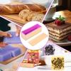 2 Pcs Rectangular Soap Mould 40 oz Handmade Soap Molds Kit with Wooden Box Easy Release Silicone Soap Mold Kit for Handmade Loaf