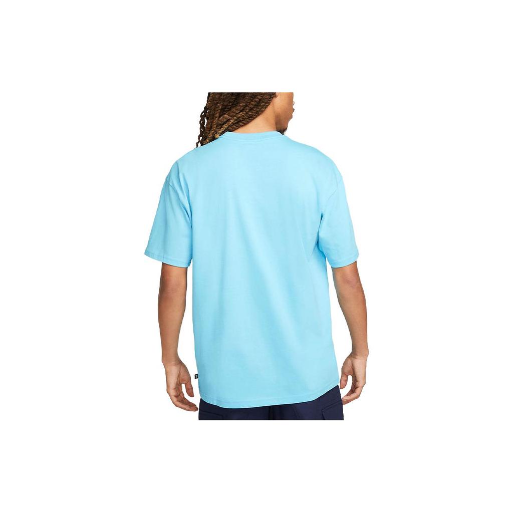 New Nike T Shirts Men's Baltic Sea Blue FJ1138-416