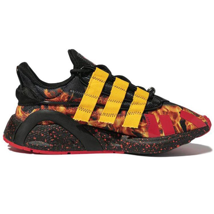 BAIT x Street Fighter x adidas Lexicon Dhalsim Unisex Tenisky Černá Zlatá Červená FY5362