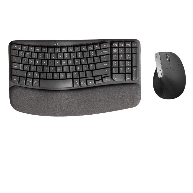 

Logitech Wavekeys Keyboard & Vertical Ergonomic Mouse Combo