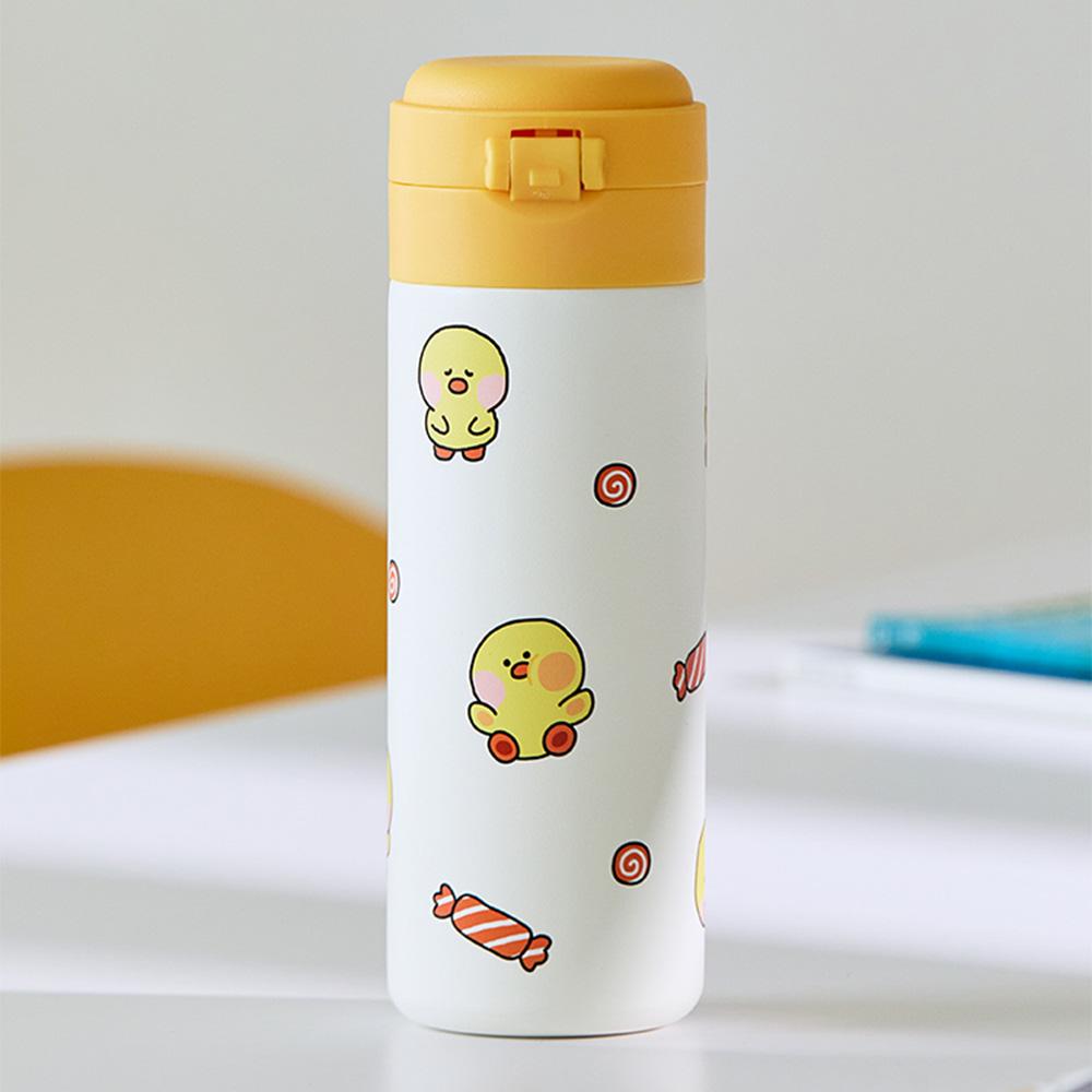 LINE FRIENDS Minini Sallini Pattern One-Touch Tumbler (420ml)