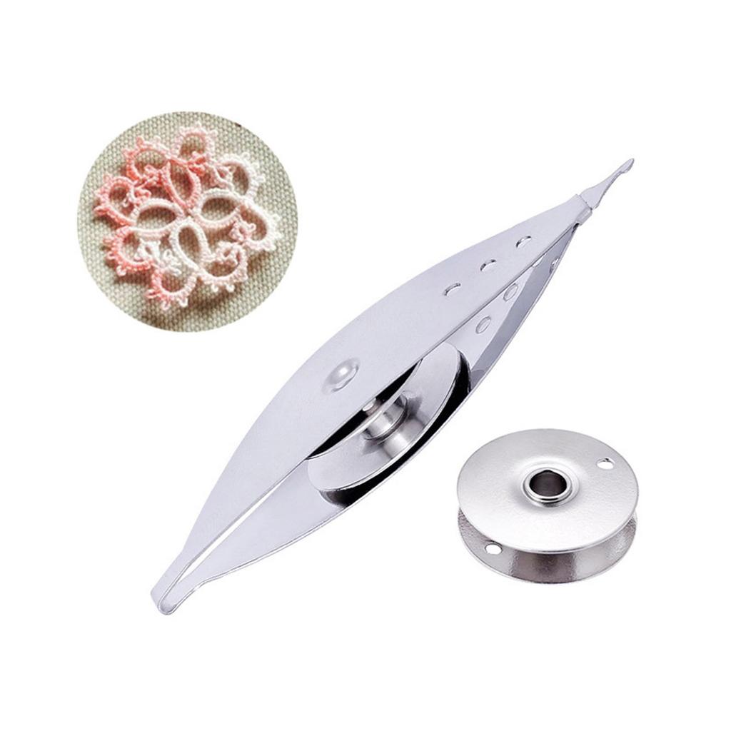 Pack Of 2 Durable Iron Nickel Plated Sewing Bobbins Compatible With Most Machines For Smooth Weaving