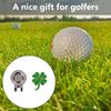 Metal Golfs Markers, Assorted Pattern Metal Hat Clip Set with Golfs Markers