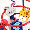 Ahşap Boncuk Labirent Oyuncak İnce Motor Becerileri Eğitici Okul Öncesi Öğrenme Hayvan Boncuklu Roller Coaster Çember Oyuncak Küçük Çocuklar Erkek Kız Hediye