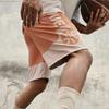 Li Ning Sports Shorts Men's Sunset Orange Moonlight Gray AAPT045-6
