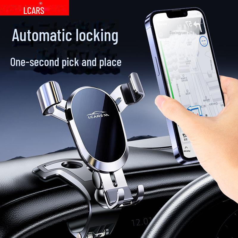 Universal 2025 Metal Car Phone Holder for Central Control Panel