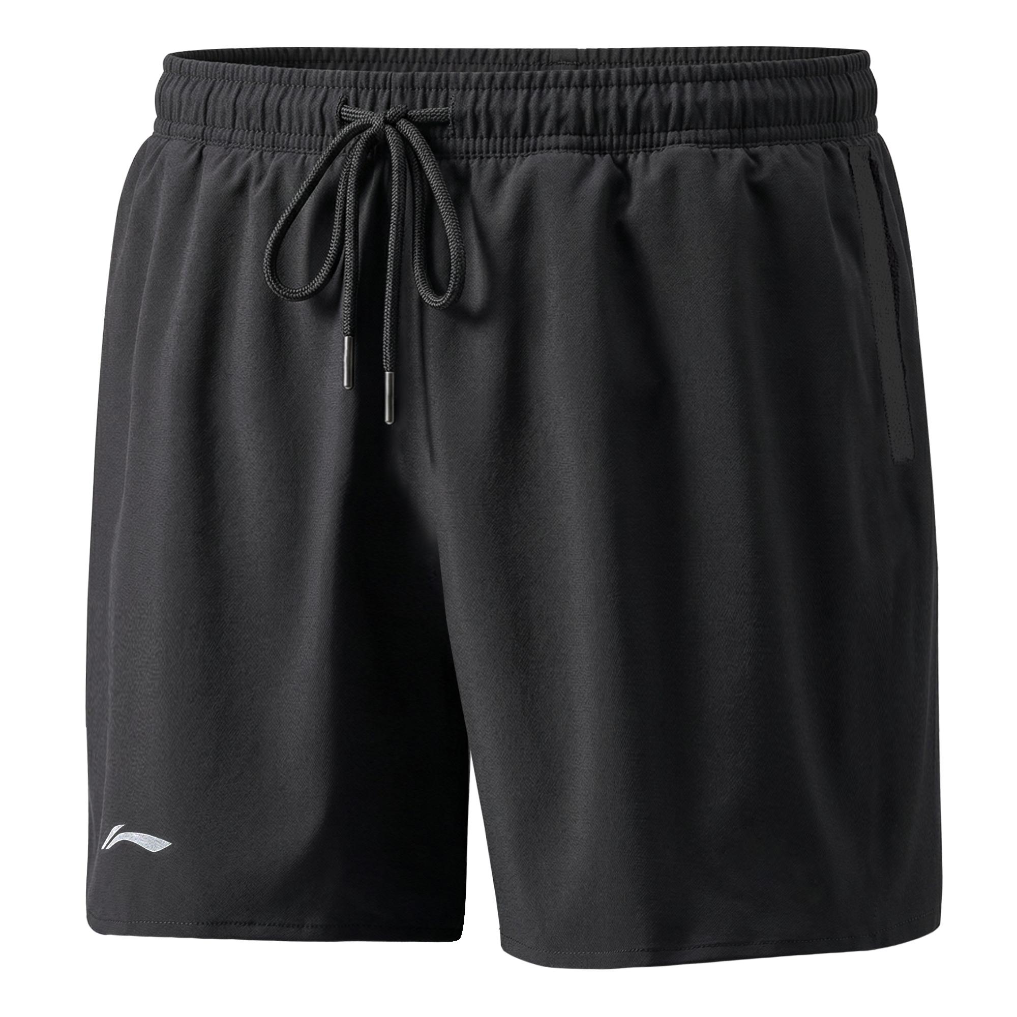 Li-Ning Quick-Drying Lightweight Breathable Simple Comfortable Sports Casual Fashion Swim Shorts Unisex swim shorts LSKX106 S