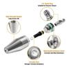 Rotating Turbo Nozzle Stainless Steel Spray Head Durable Pressure Washer Tips  Hot and Cold Water