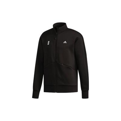 Martial Arts Logo Stand Collar Jacket Men Outerwear Black DM5189