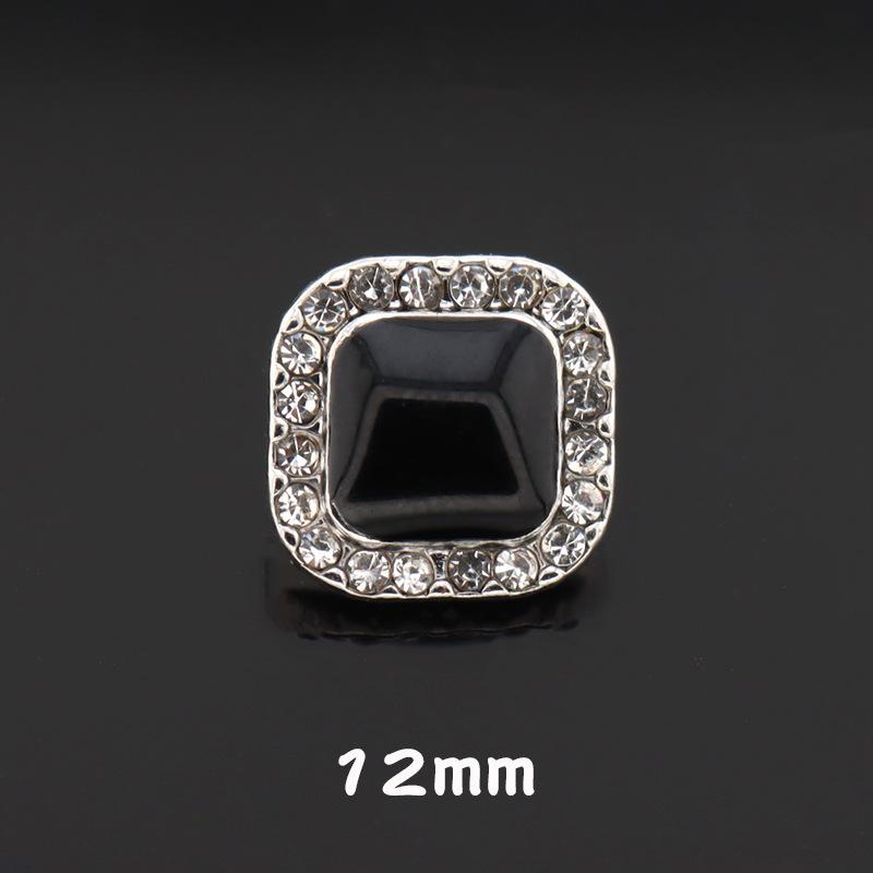 5pcs Bouton Diamant Cristal Manteau Veste Femme Petit Bouton Perle Parfumée Métal Diamant Cardigan Bouton Fourrure