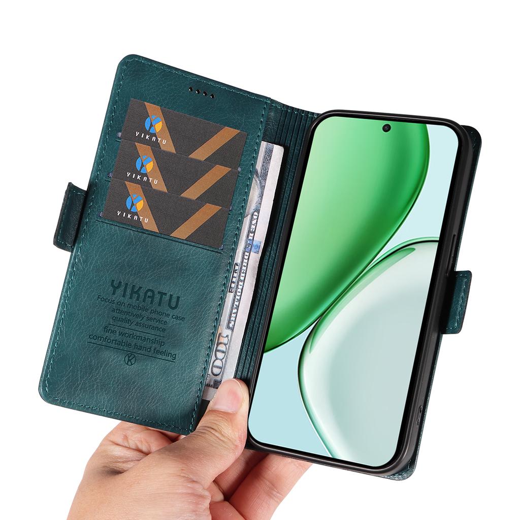 For Honor Magic8 Lite 5G/X9d 5G/X70 5G Case YIKATU YK-007 Litchi Texture PU Leather Wallet Phone Cover