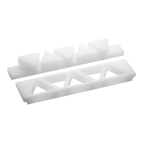 Endo Shoji Yamagata Chemical Rice Ball Mold with Lid, Type A, 5 Cavities, Large, Polyethylene, Made in Japan, BON123