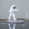 Leichter Luxus Minimalistisch Kung Fu Astronauten Ornamente Astronaut Handyhalter TV-Drama Artefakt Faules Geburtstagsgeschenk