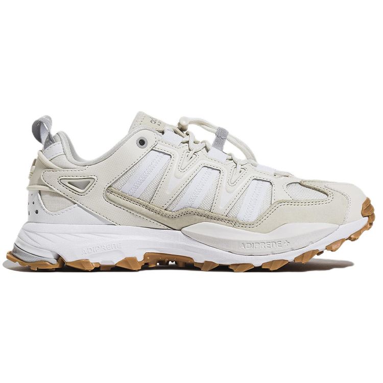 Adidas Originals Hyperturf Slip-Resistant Durable Lightweight Low-Top Outdoor Functional Shoes Unisex Shoes White Gray HQ7071