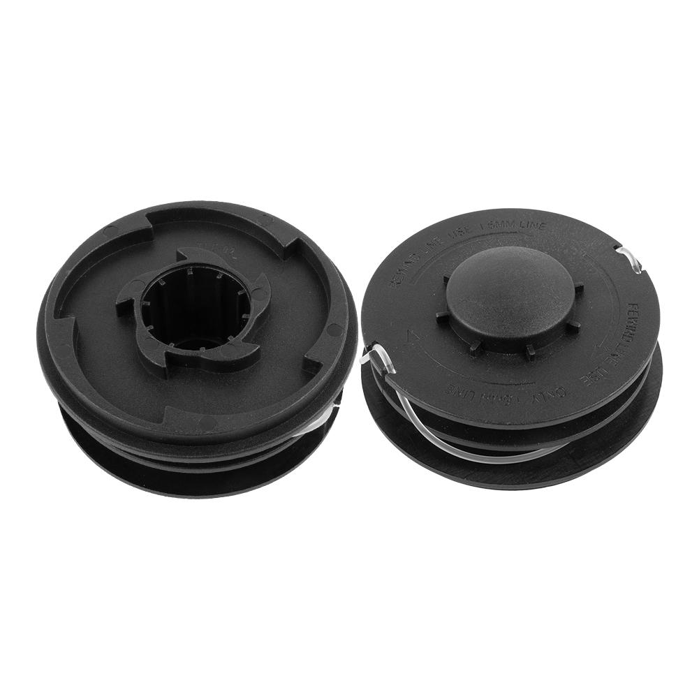 2Pack Replacement Line Spools Compatible With For GC-ET 4530 Grass Trimmer, 1.4mm Nylon, 10m Each, Lawn Mower Accessories