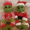 New Creative Grinch Plush Elf Doll - Christmas Monster Figure & Gift, Green Fur Monster