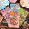 Korean Ancient Tea House Miniature Scenery Sticker - Cute DIY Cartoon