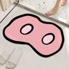 Cute Pig Nose Soft Diatom Mud Nordic Modern Bathroom Non-slip Mat Household Toilet Absorbent Floor Mat Bathroom Door Mat
