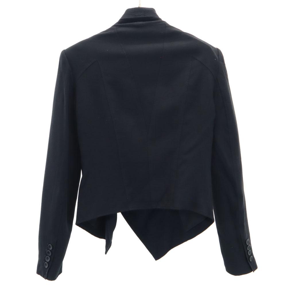 HELMUTLANG Silk Blend Jacket S Black Women Used