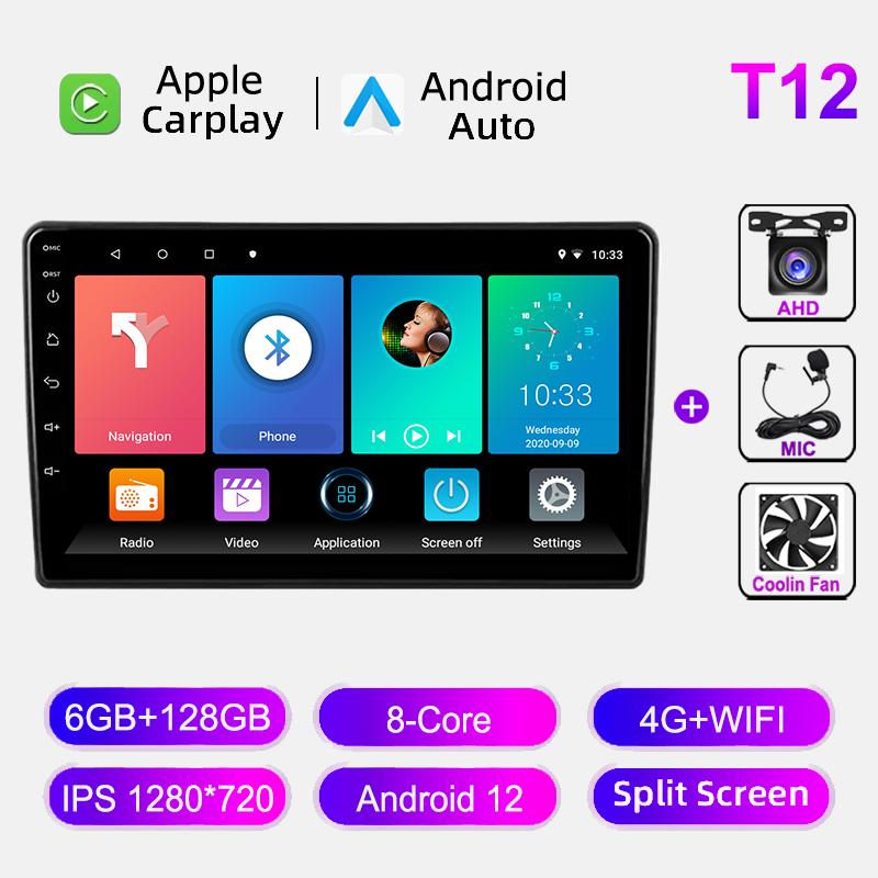 Android Car Radio Head Unit For Honda Element YH 2002-2011 Multimedia Video Player Carplay FM GPS Navigation WIFI 4G Autoradio