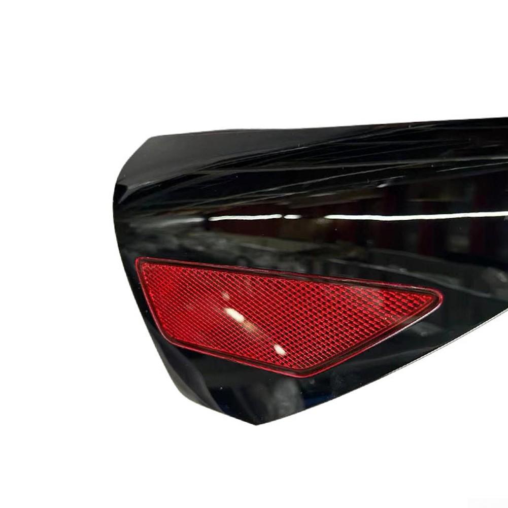1pc Reflector Light 2020-2022 ABS Black+red New Rear