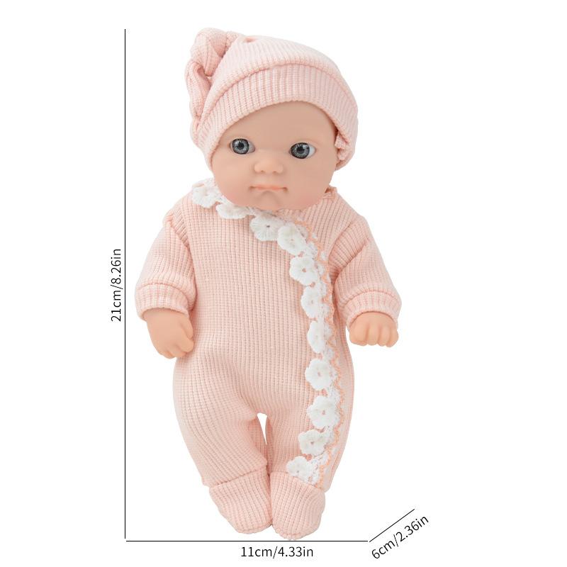 Children'S Simulation Newborn Baby Doll Set, Play House Doll Doll Change Doll Girl Toy